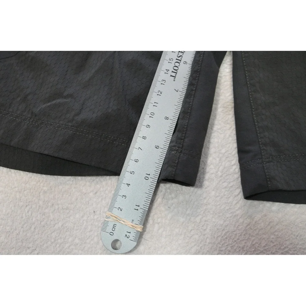 The North Face Hiking Shorts Mens 30 Dark Gray Ripstop Belted Technical Exc
